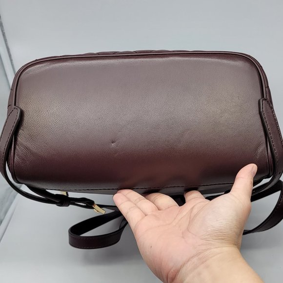 Michael Kors Rhea Zip Medium Backpack Merlot Quilted main image 4